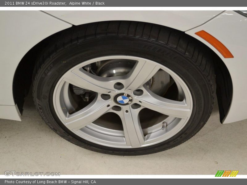Alpine White / Black 2011 BMW Z4 sDrive30i Roadster