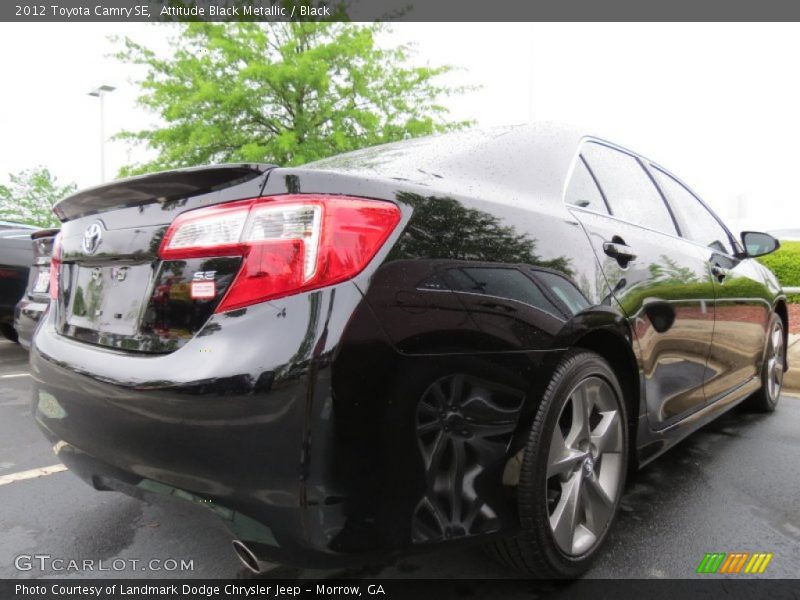 Attitude Black Metallic / Black 2012 Toyota Camry SE
