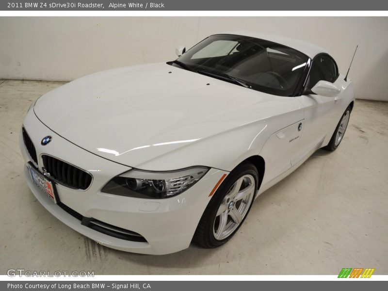 Alpine White / Black 2011 BMW Z4 sDrive30i Roadster
