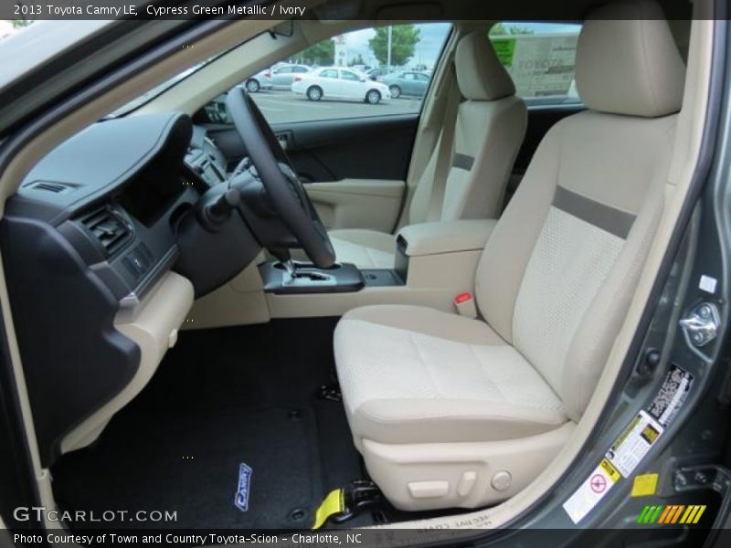 Cypress Green Metallic / Ivory 2013 Toyota Camry LE