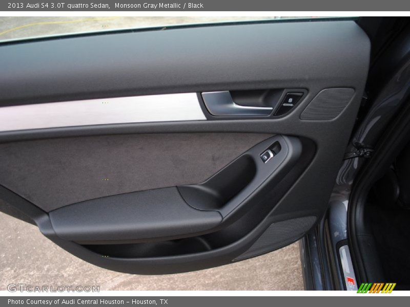 Monsoon Gray Metallic / Black 2013 Audi S4 3.0T quattro Sedan