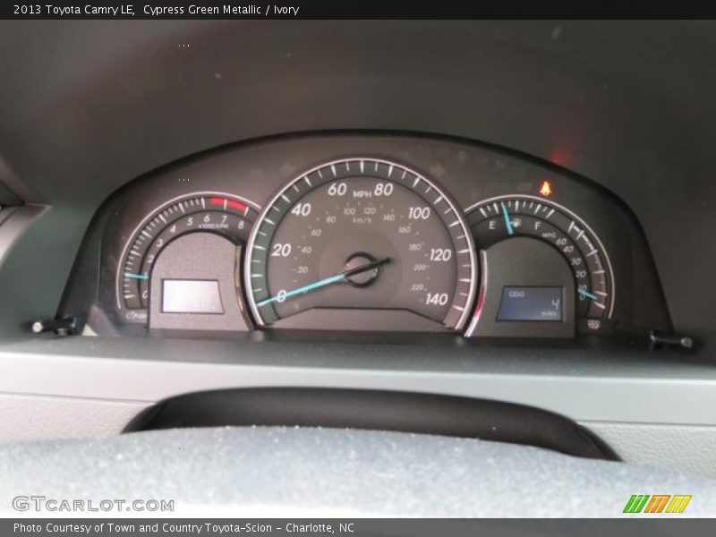 Cypress Green Metallic / Ivory 2013 Toyota Camry LE