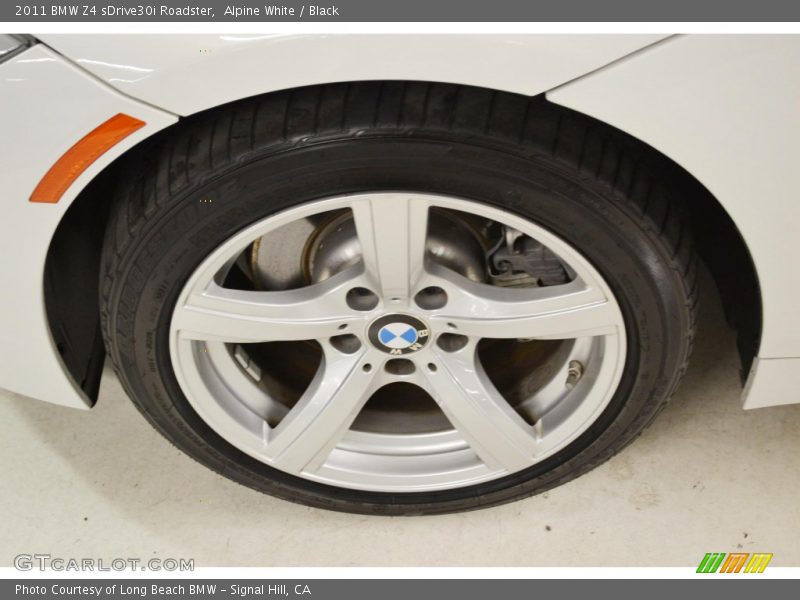 Alpine White / Black 2011 BMW Z4 sDrive30i Roadster