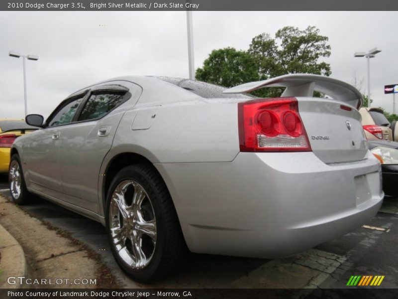 Bright Silver Metallic / Dark Slate Gray 2010 Dodge Charger 3.5L