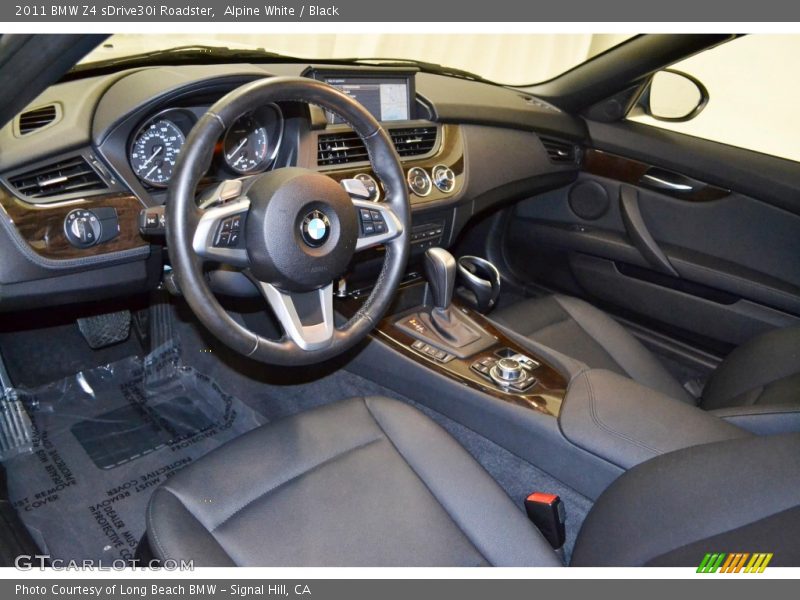 Alpine White / Black 2011 BMW Z4 sDrive30i Roadster