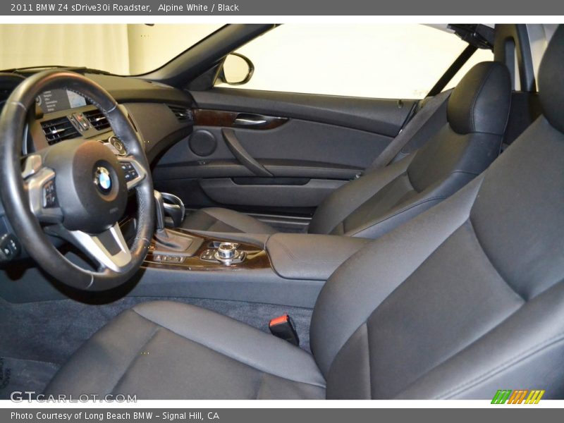 Alpine White / Black 2011 BMW Z4 sDrive30i Roadster