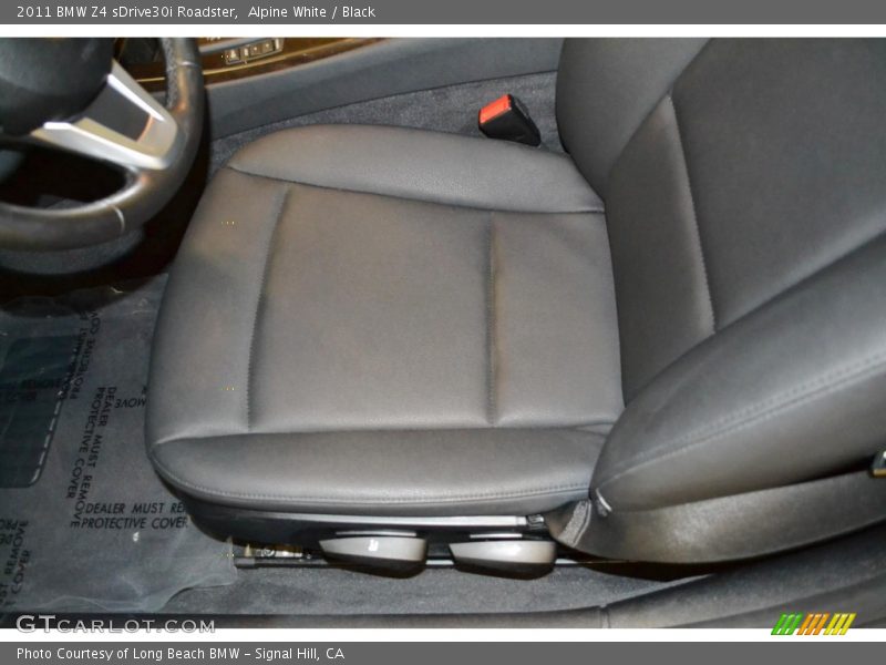 Alpine White / Black 2011 BMW Z4 sDrive30i Roadster