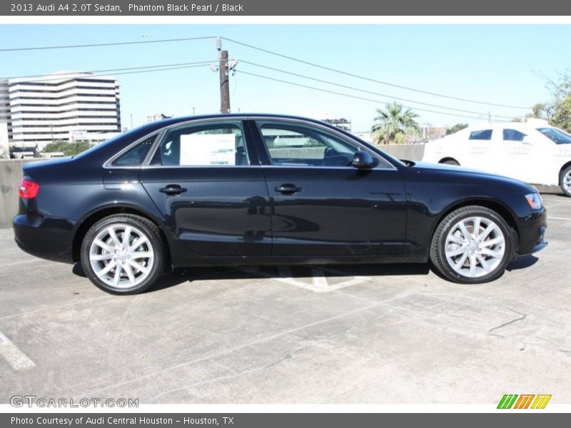 Phantom Black Pearl / Black 2013 Audi A4 2.0T Sedan