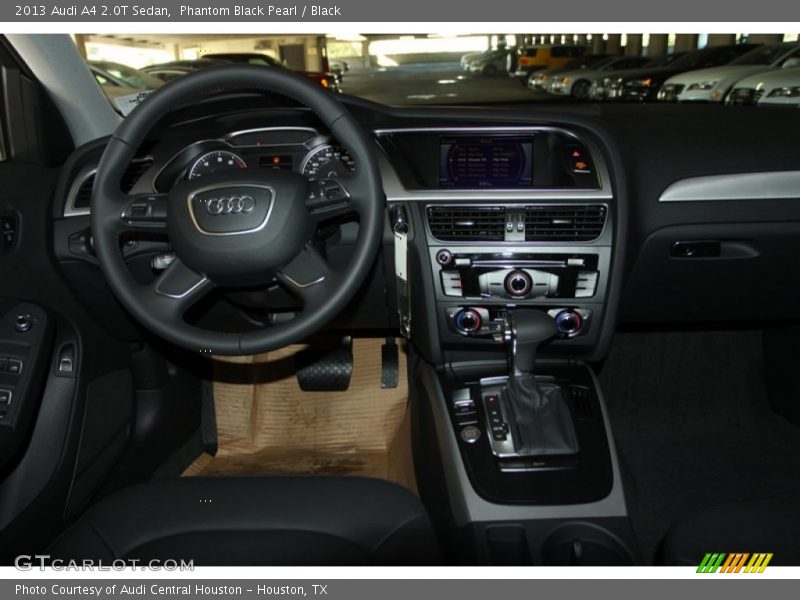 Phantom Black Pearl / Black 2013 Audi A4 2.0T Sedan