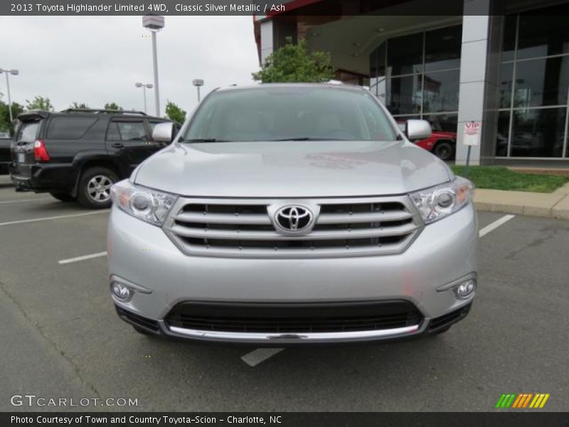 Classic Silver Metallic / Ash 2013 Toyota Highlander Limited 4WD