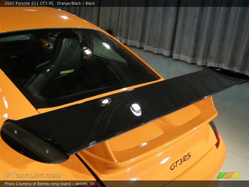 Orange/Black / Black 2007 Porsche 911 GT3 RS