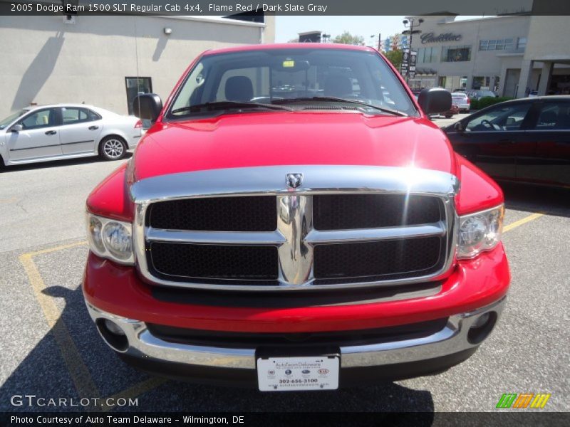 Flame Red / Dark Slate Gray 2005 Dodge Ram 1500 SLT Regular Cab 4x4