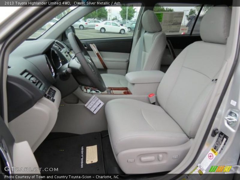 Classic Silver Metallic / Ash 2013 Toyota Highlander Limited 4WD