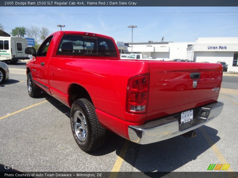 Flame Red / Dark Slate Gray 2005 Dodge Ram 1500 SLT Regular Cab 4x4