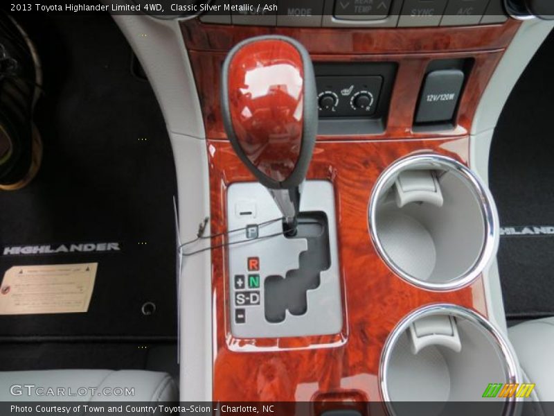 Classic Silver Metallic / Ash 2013 Toyota Highlander Limited 4WD