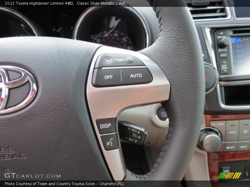 Classic Silver Metallic / Ash 2013 Toyota Highlander Limited 4WD