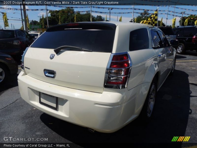 Cool Vanilla White / Dark Slate Gray/Light Graystone 2005 Dodge Magnum R/T