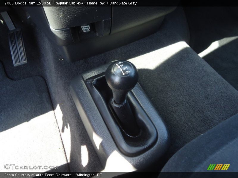 Flame Red / Dark Slate Gray 2005 Dodge Ram 1500 SLT Regular Cab 4x4