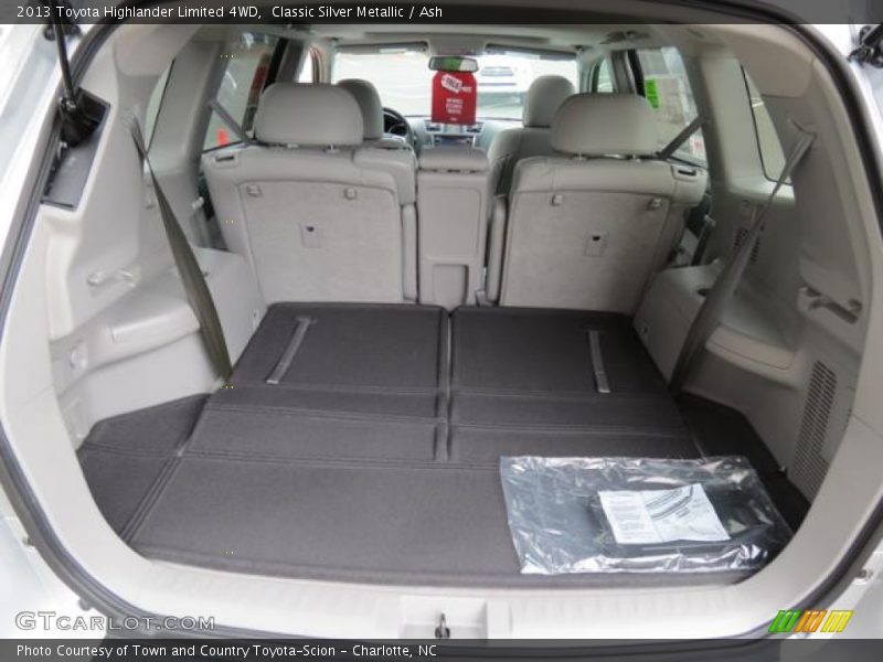 Classic Silver Metallic / Ash 2013 Toyota Highlander Limited 4WD