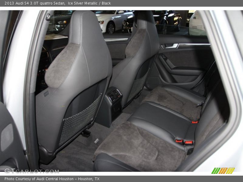 Ice Silver Metallic / Black 2013 Audi S4 3.0T quattro Sedan