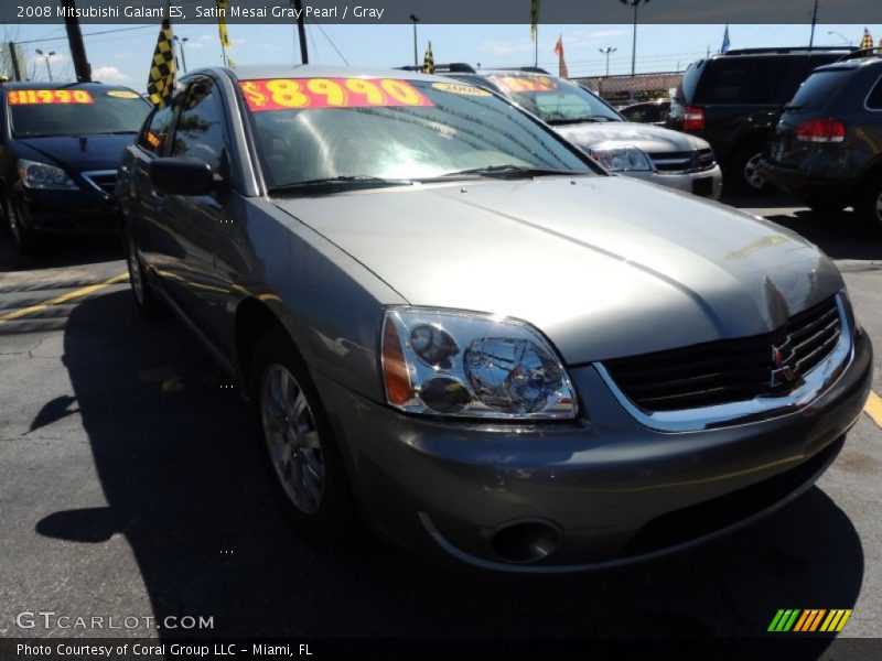Satin Mesai Gray Pearl / Gray 2008 Mitsubishi Galant ES