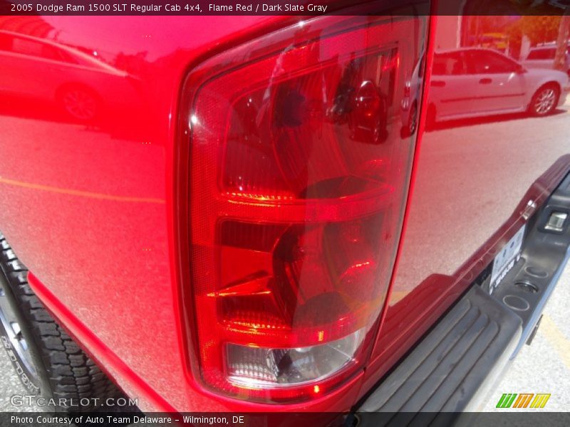 Flame Red / Dark Slate Gray 2005 Dodge Ram 1500 SLT Regular Cab 4x4