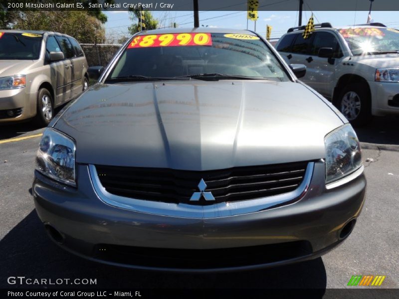 Satin Mesai Gray Pearl / Gray 2008 Mitsubishi Galant ES