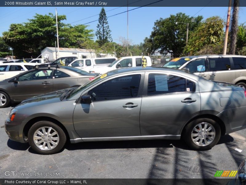 Satin Mesai Gray Pearl / Gray 2008 Mitsubishi Galant ES