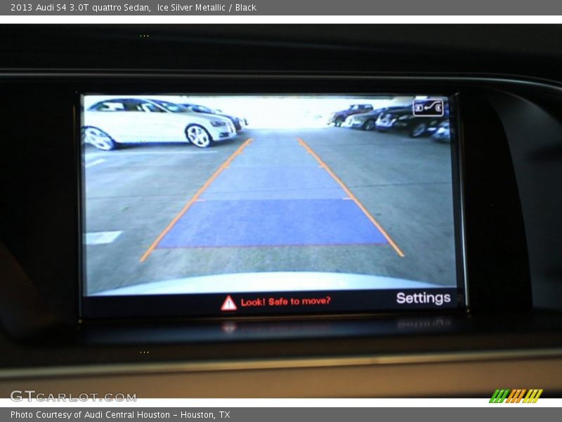 Ice Silver Metallic / Black 2013 Audi S4 3.0T quattro Sedan