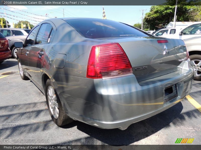 Satin Mesai Gray Pearl / Gray 2008 Mitsubishi Galant ES