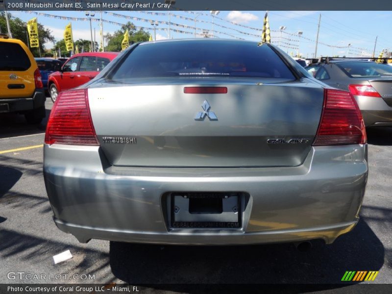 Satin Mesai Gray Pearl / Gray 2008 Mitsubishi Galant ES