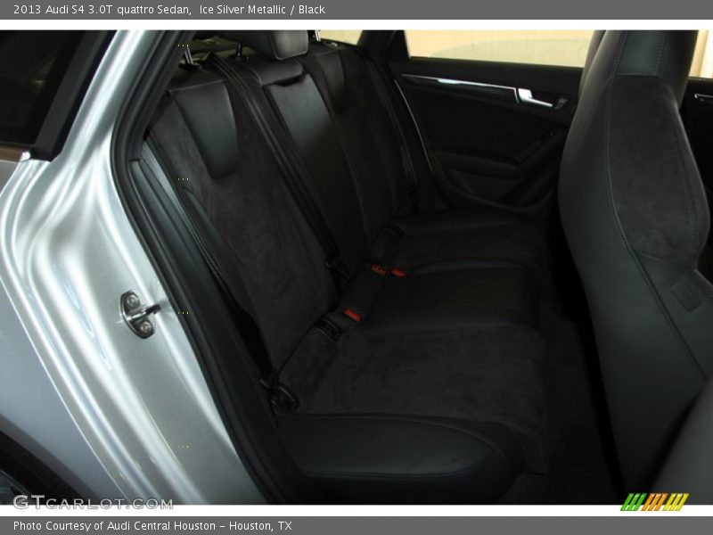 Ice Silver Metallic / Black 2013 Audi S4 3.0T quattro Sedan