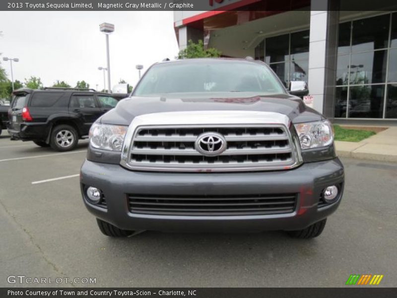 Magnetic Gray Metallic / Graphite 2013 Toyota Sequoia Limited