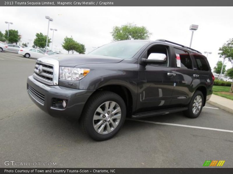 Magnetic Gray Metallic / Graphite 2013 Toyota Sequoia Limited