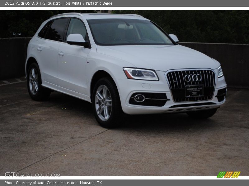 Ibis White / Pistachio Beige 2013 Audi Q5 3.0 TFSI quattro