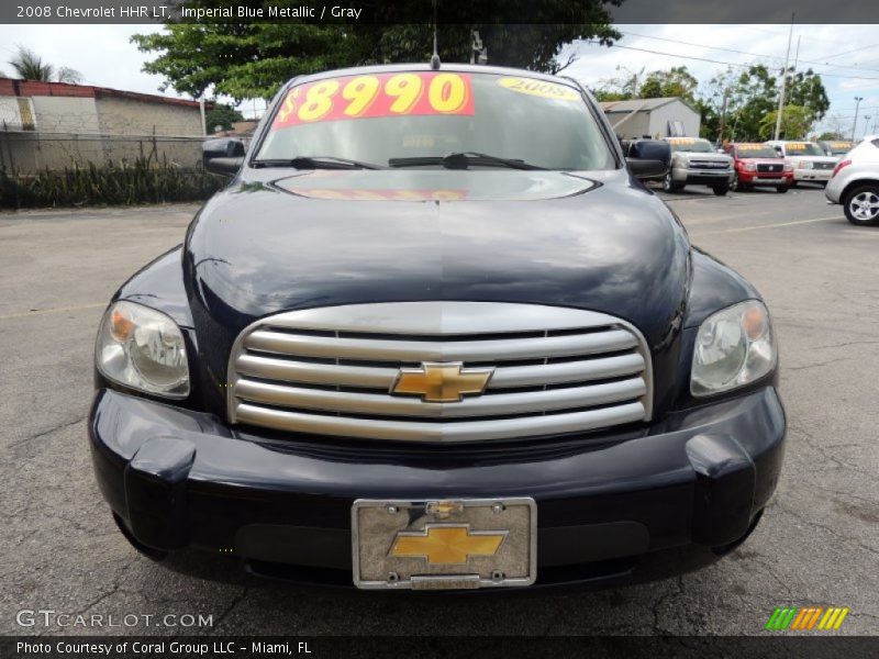 Imperial Blue Metallic / Gray 2008 Chevrolet HHR LT