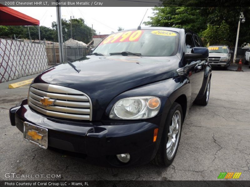 Imperial Blue Metallic / Gray 2008 Chevrolet HHR LT