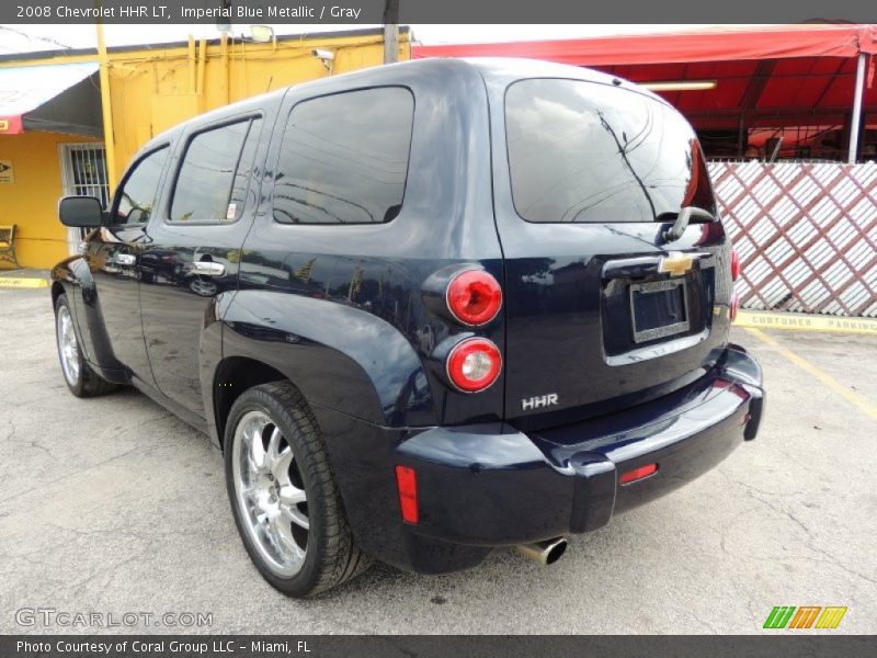 Imperial Blue Metallic / Gray 2008 Chevrolet HHR LT