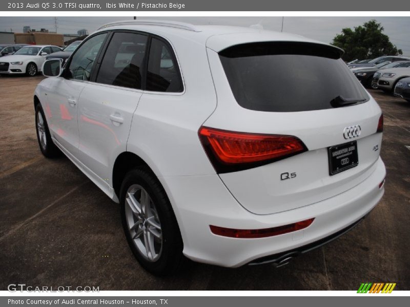 Ibis White / Pistachio Beige 2013 Audi Q5 3.0 TFSI quattro