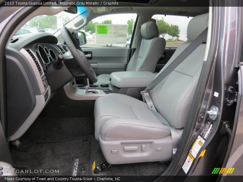 Magnetic Gray Metallic / Graphite 2013 Toyota Sequoia Limited