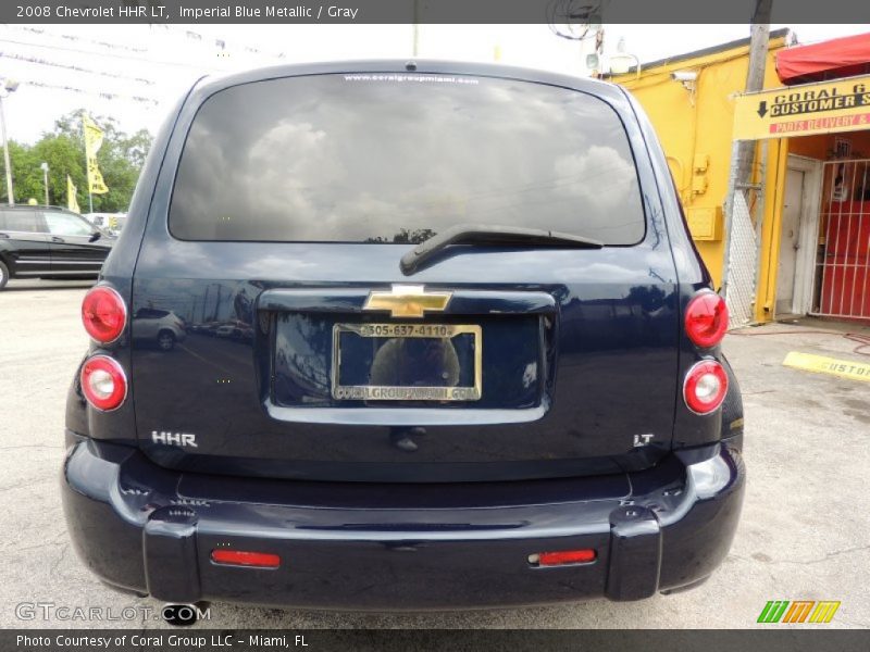 Imperial Blue Metallic / Gray 2008 Chevrolet HHR LT