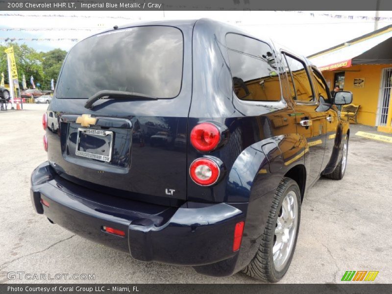 Imperial Blue Metallic / Gray 2008 Chevrolet HHR LT