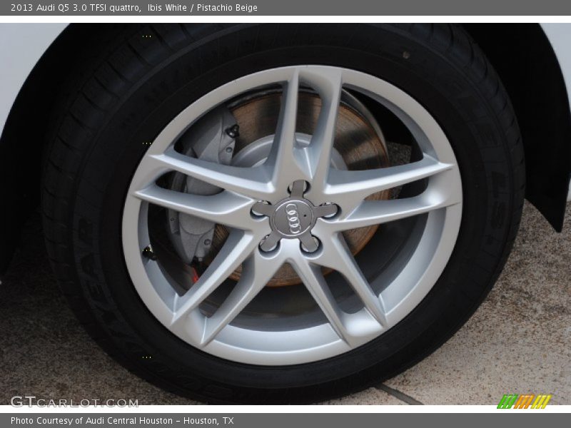 Ibis White / Pistachio Beige 2013 Audi Q5 3.0 TFSI quattro