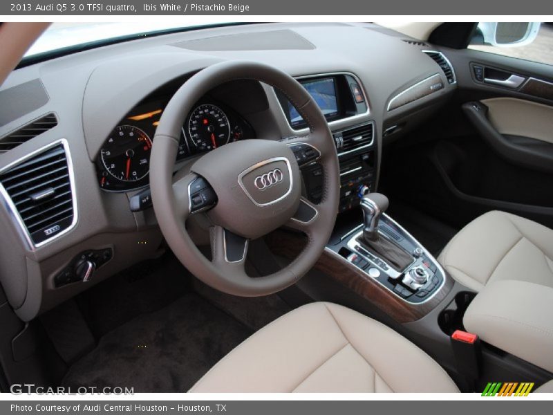 Ibis White / Pistachio Beige 2013 Audi Q5 3.0 TFSI quattro