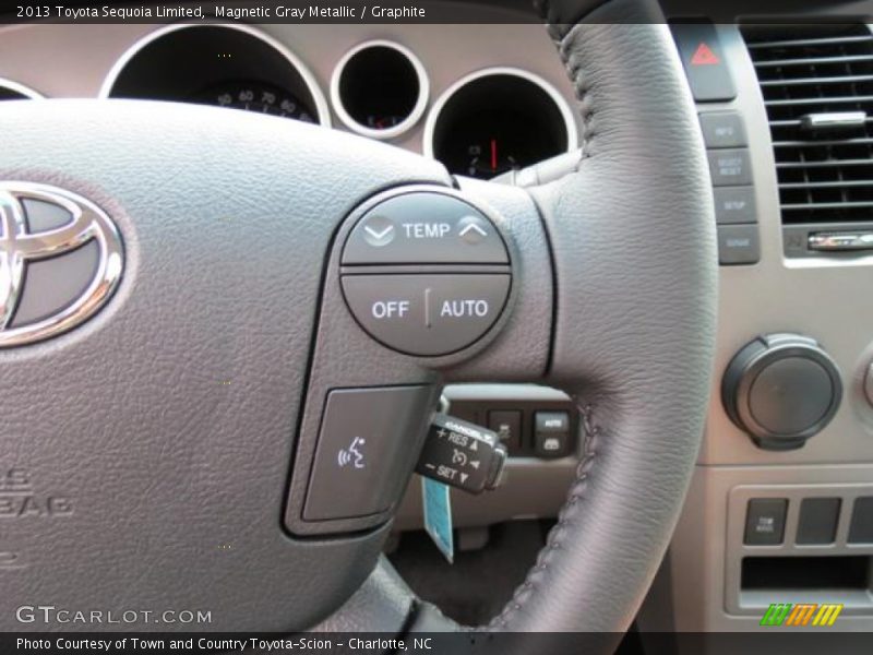 Magnetic Gray Metallic / Graphite 2013 Toyota Sequoia Limited