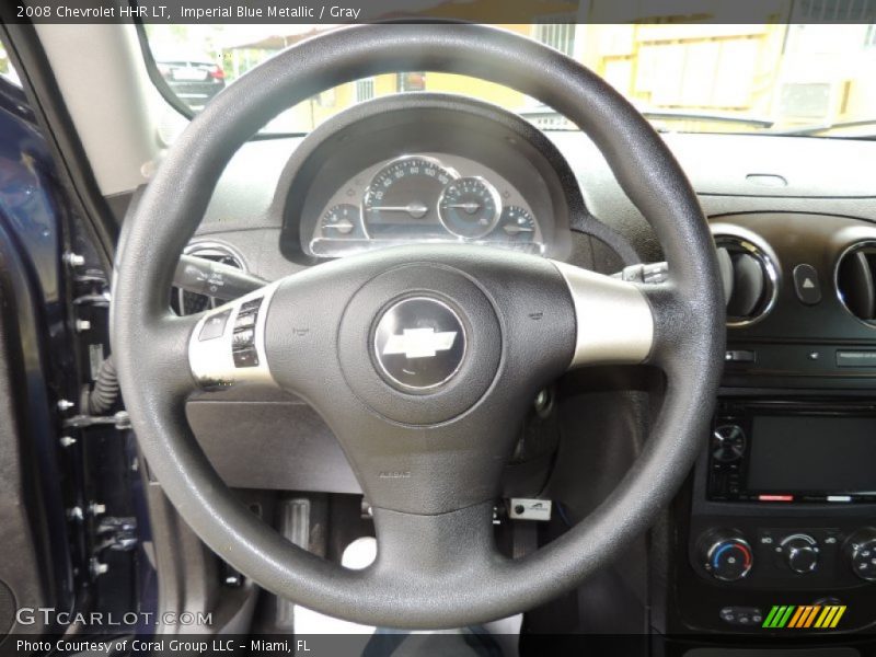 Imperial Blue Metallic / Gray 2008 Chevrolet HHR LT