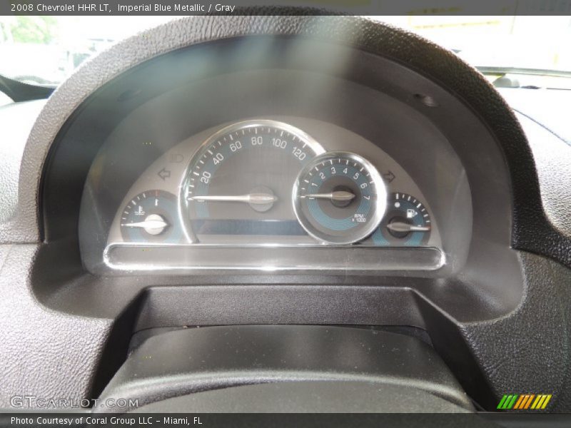 Imperial Blue Metallic / Gray 2008 Chevrolet HHR LT