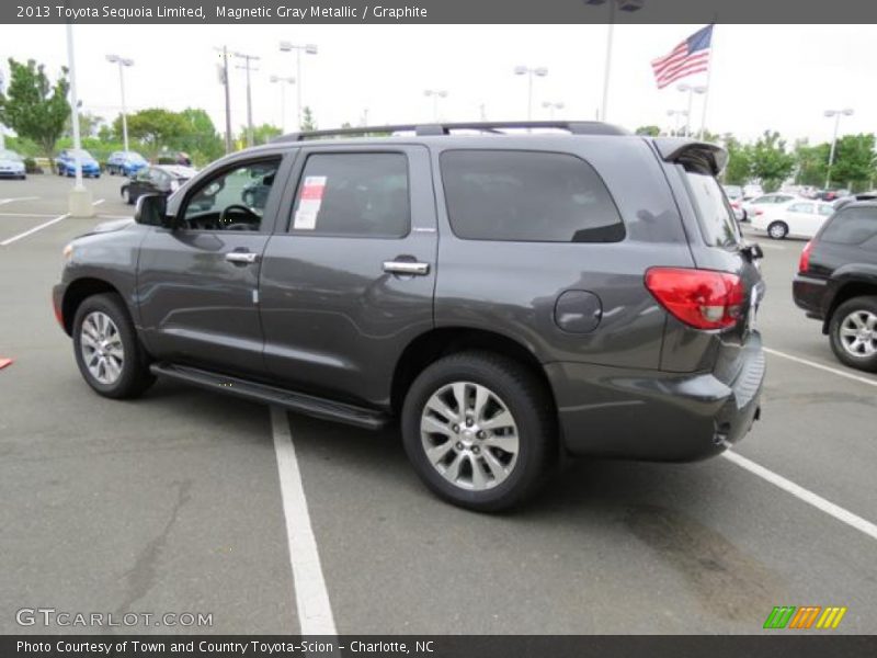 Magnetic Gray Metallic / Graphite 2013 Toyota Sequoia Limited