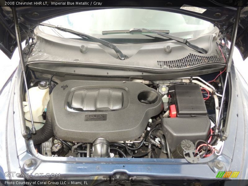 Imperial Blue Metallic / Gray 2008 Chevrolet HHR LT