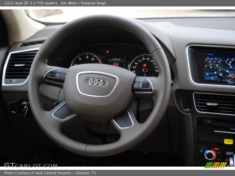 Ibis White / Pistachio Beige 2013 Audi Q5 3.0 TFSI quattro